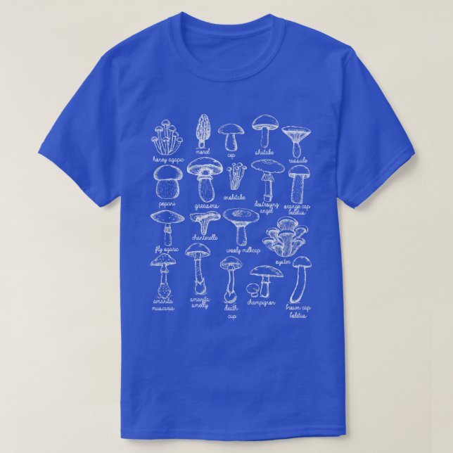 Love Mushrooms T-Shirt (Design Front)