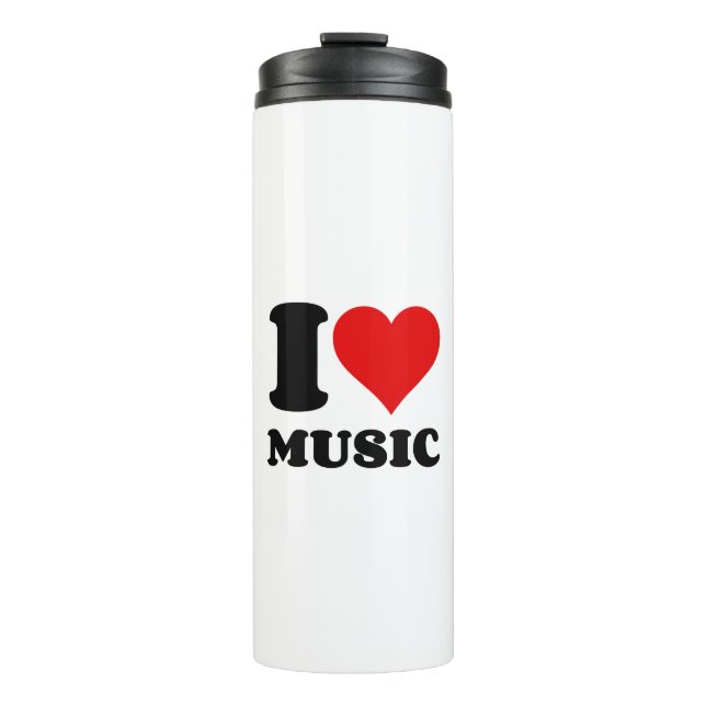 LOVE MUSIC THERMAL TUMBLER (Front)