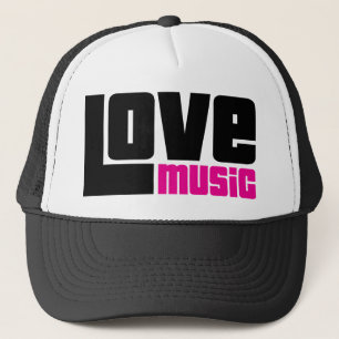 Love Music Trucker Hat