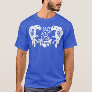 Love Music With Two Birds Days Design Dazes White T-Shirt