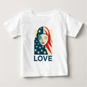 Love Muslim Refugee Baby T-Shirt