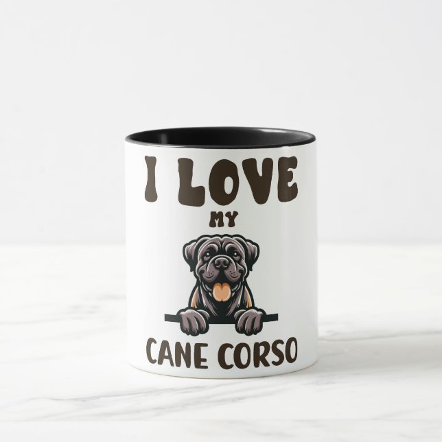 Love My Cane Corso Mug (Center)