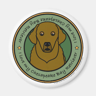 Love My Chesapeake Magnet