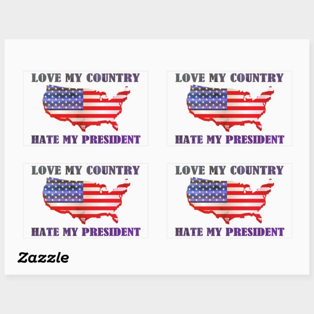 Love My Country Sticker (Sheet)