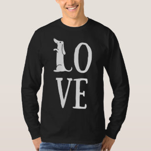 Love My Dachshund Weiner Dog Sausage Dog Dachshund T-Shirt