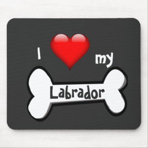 Love my Dog Breed (Enter favorite breed) Custom Mouse Pad
