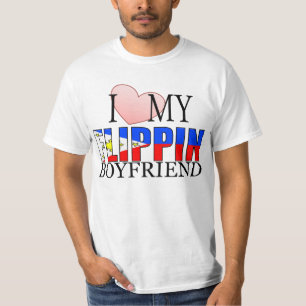 Love My Flippin Boyfriend (Filipino) T-Shirt