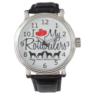 Love My Four Rottweilers Watch