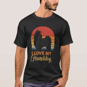Love My Granddog Shih Tzu Grandparents T-Shirt