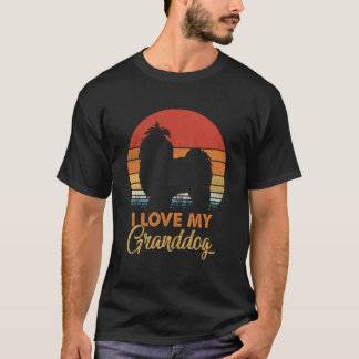 Love My Granddog Shih Tzu Grandparents T-Shirt