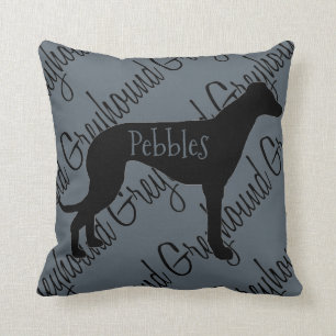 Love My Greyhound Dog Pillow