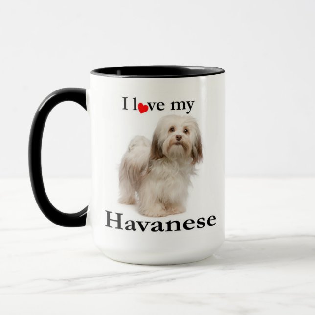 Love My Havanese Mug (Left)