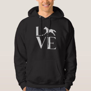 Love My Horse Horseriders Costume Horses Hoodie