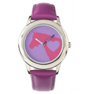 Love my horse in pink and purple Watch