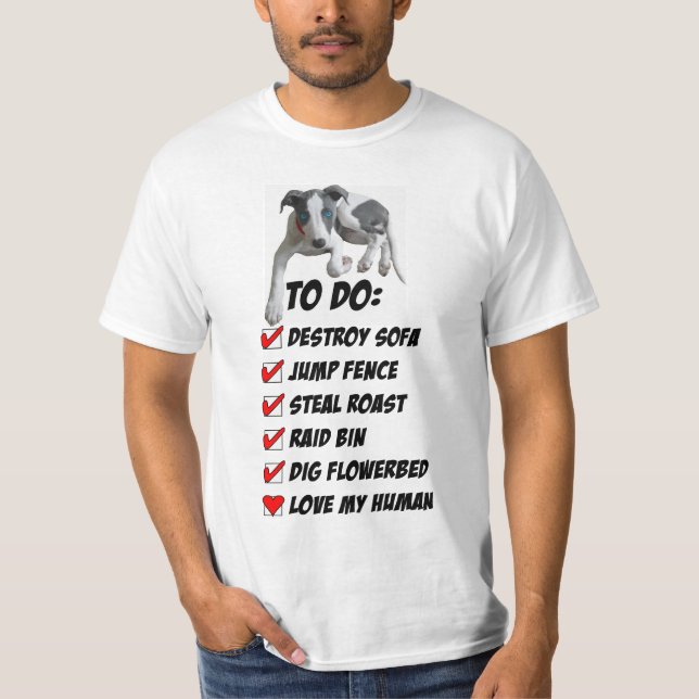 Love My Human T-Shirt (Front)