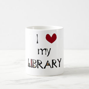 Love My Library Coffee Mug