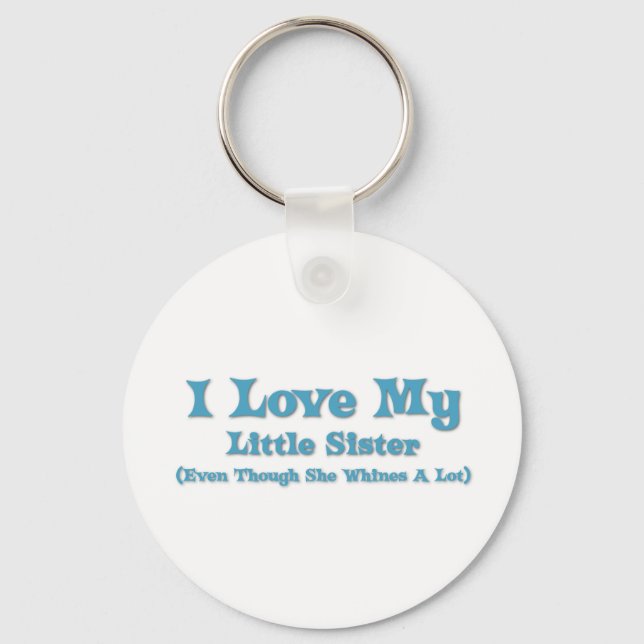 Love My Little Sister Keychain (Front)