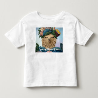 Love my Mama Llama tee-shirt for toddlers Toddler T-shirt