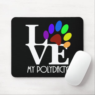 LOVE My Polydactyl Mouse Pad