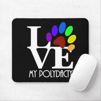LOVE My Polydactyl Mouse Pad