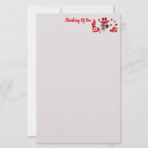 Love My Poodle  Stationery