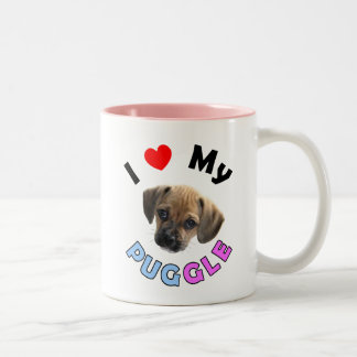 Love My Puggle Mug