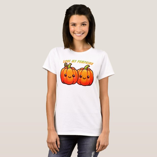 Love my pumpkins T-Shirt (Front Full)