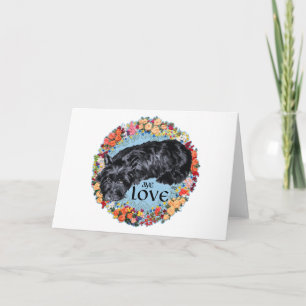 Love My Scottish Terrier Holiday Card