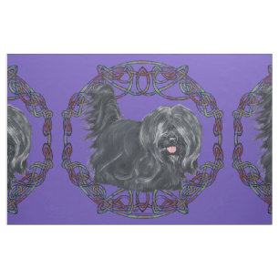 Love My Skye Terrier Fabric