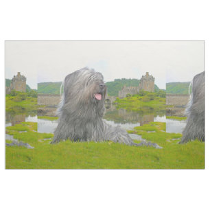 Love My Skye Terrier Fabric