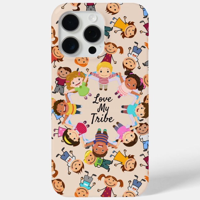 Love My Tribe Coque coque iphone (Verso)