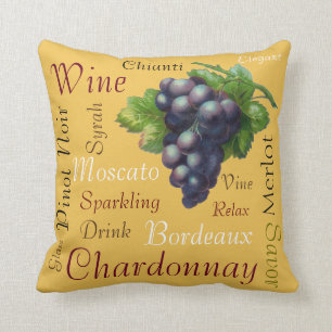 Love my Wine Throw Pillow
