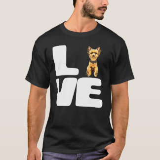 Love My Yorkshire Terrier Dog T-Shirt