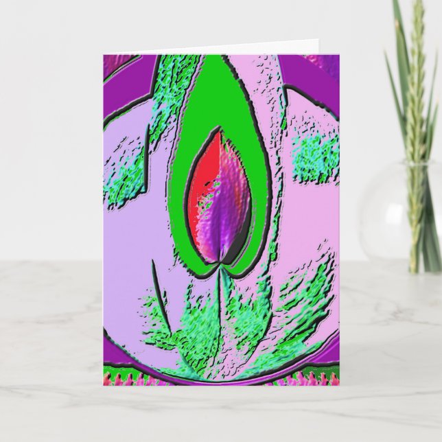 Love n Light : Merry Christmas HappyNewYear Holiday Card (Front)