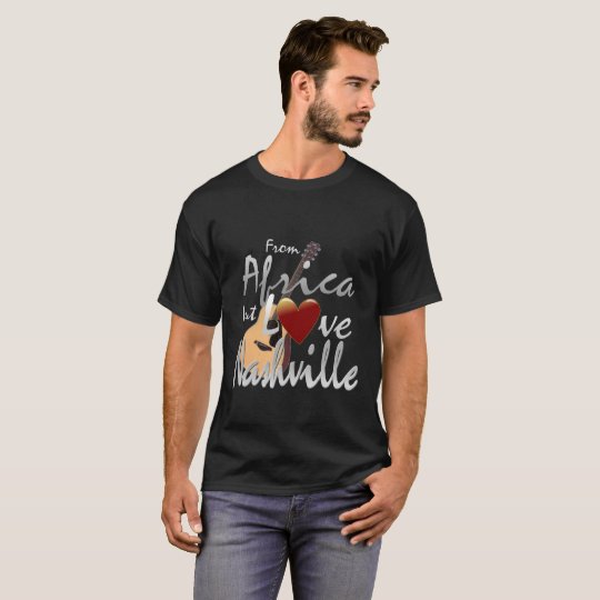 Love Nashville from Africa Men's T-Shirt