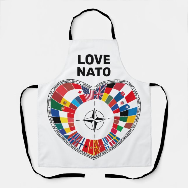 Love NATO Countries, with the NATO Apron (Front)