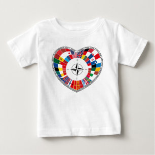 Love NATO Countries, with the NATO Baby T-Shirt