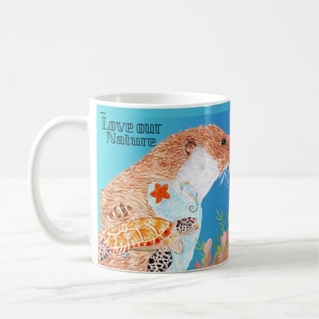 Love Nature Coffee Mug (Left)