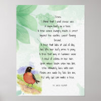 Love Nature Inspirational Poem Trees Kilmer 