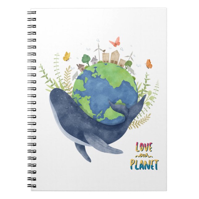 love nature--whale notebook (Front)