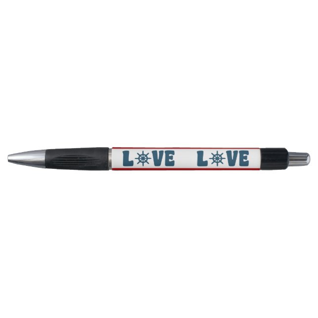 Love nautical design pen (Front)