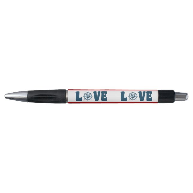 Love nautical design pen (Front)