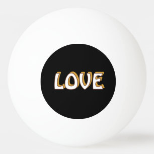 LOVE NECKLACE FOR GIFT WOMEN , GIRLFRIEND PING PONG BALL