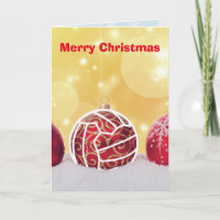 Love Netball Themed Christmas Greeting
