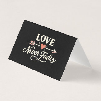 Love Never Fades Right Pointing Matching Couple