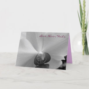 Love Never Fails Card