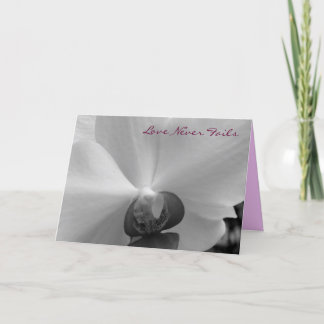 Love Never Fails Card
