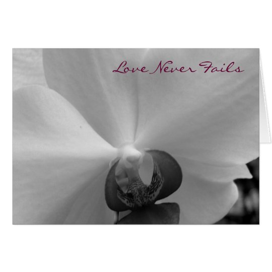 Love Never Fails Card
