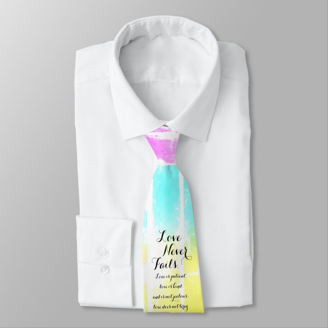 Love Never Fails Tie (Tied)