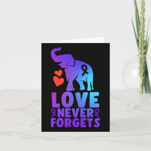 Love Never Forgets Heimerheimer Elephant 1 Card